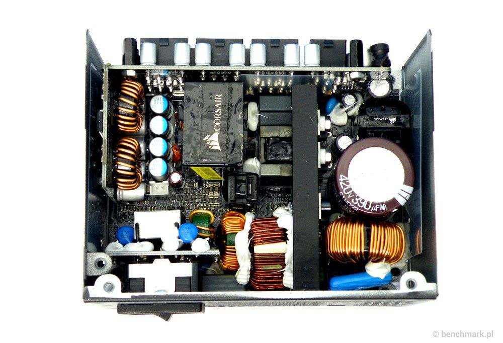 Corsair SF450 zasilacz wnętrze