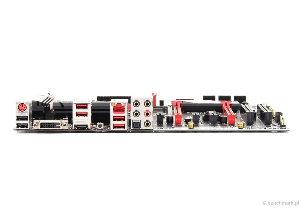MSI Z170A Tomahawk płyta główna - tylny panel