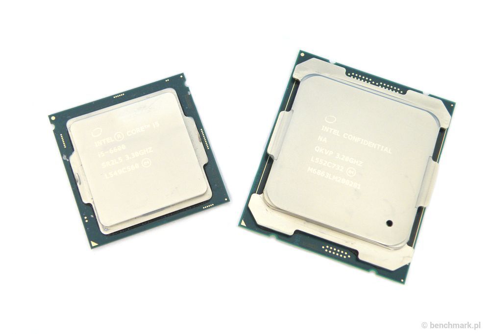 Intel Core i5-6600 i Core i7-6900K procesory