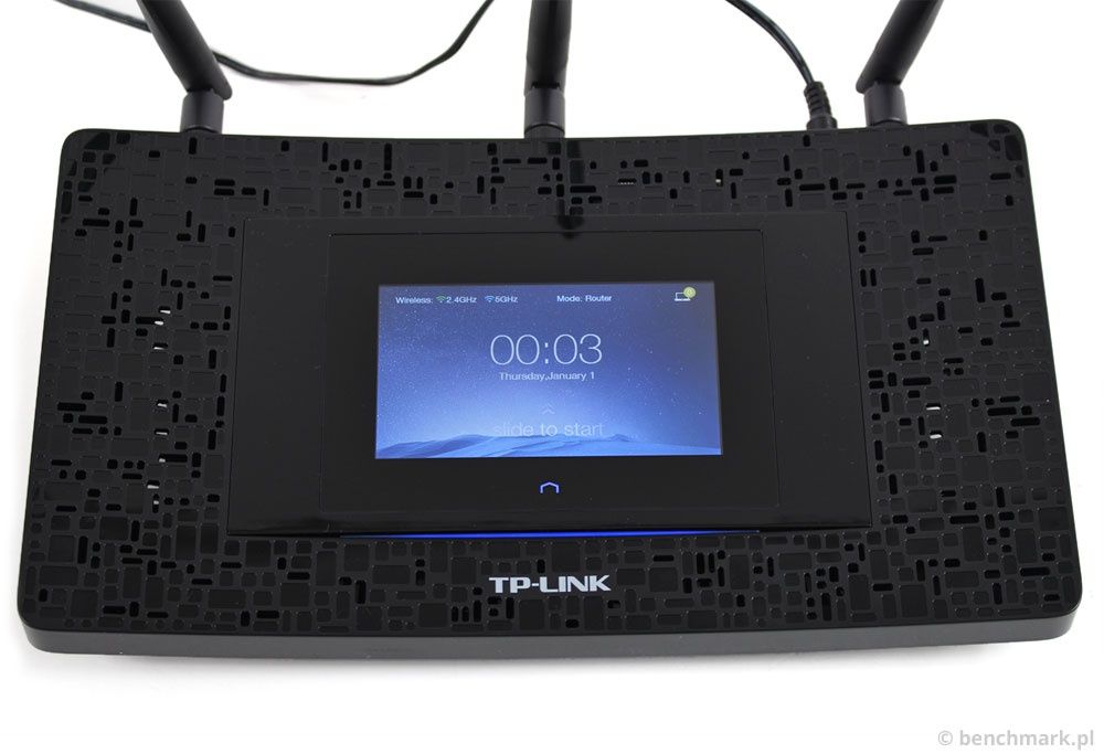 TP-Link Touch P5 - ekran
