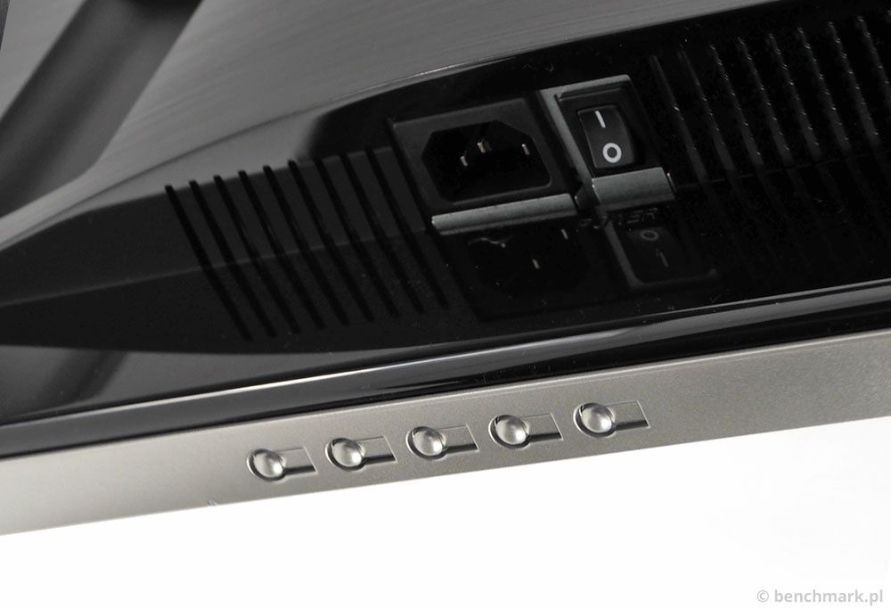 AOC U3477PQU przyciski menu OSD