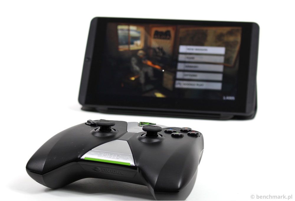 NVIDIA SHIELD K1 z kontrolerem głębia ostrości