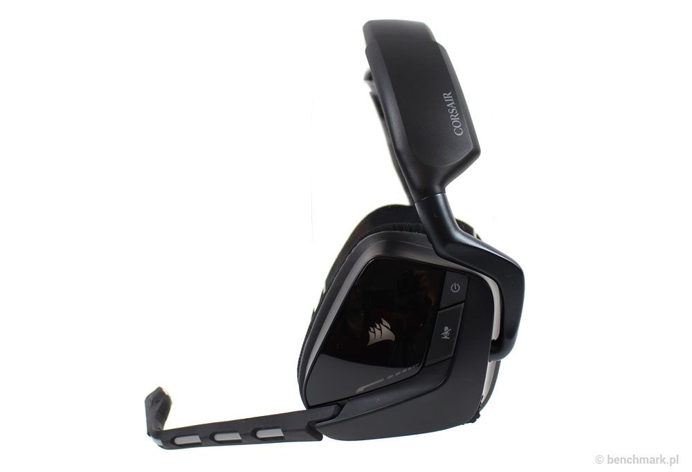 Corsair Void RGB Wireless - widok z boku