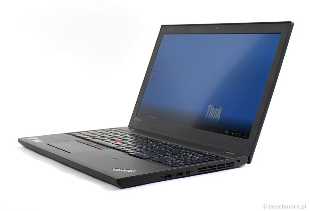 Lenovo ThinkPad T550 widok z przodu