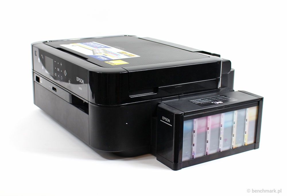 Epson L850 pojemniki z tuszem