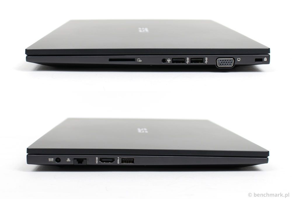 Asus Pro BU401L złącza