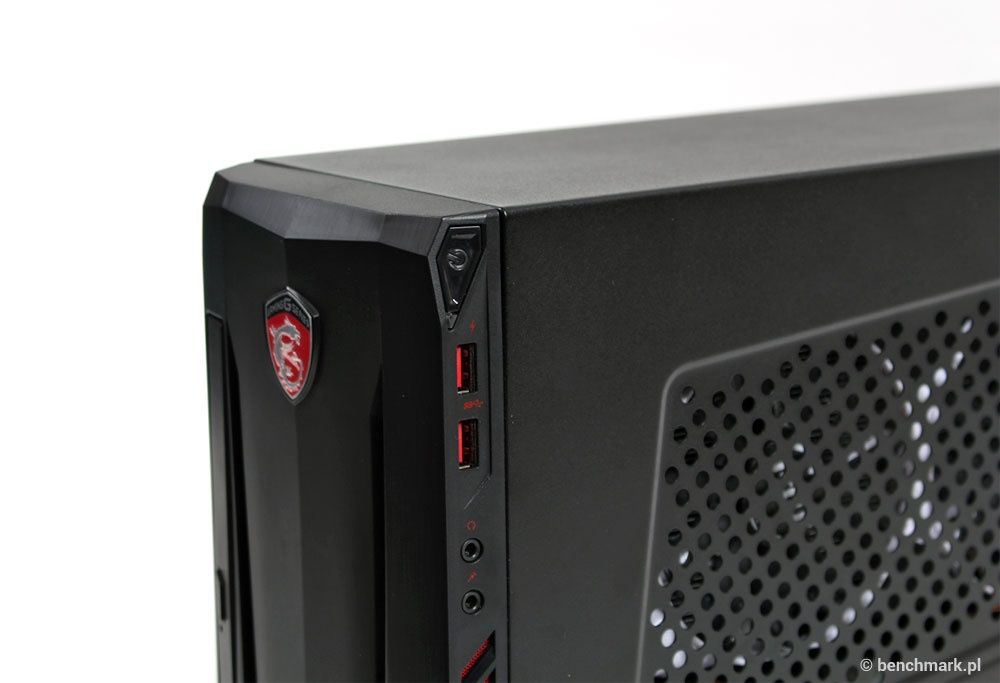 MSI Nightblade MI-017EU złącza przód