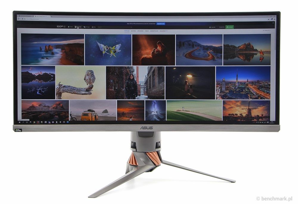 Asus ROG PG348Q przód