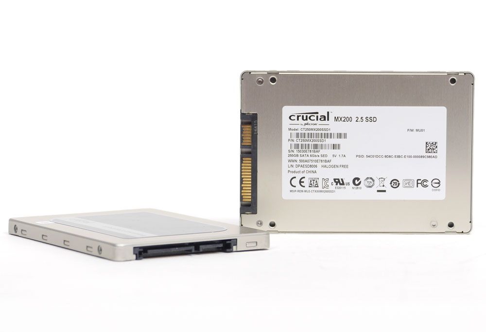 Crucial MX200&nbsp;250 i 500 GB – porównanie