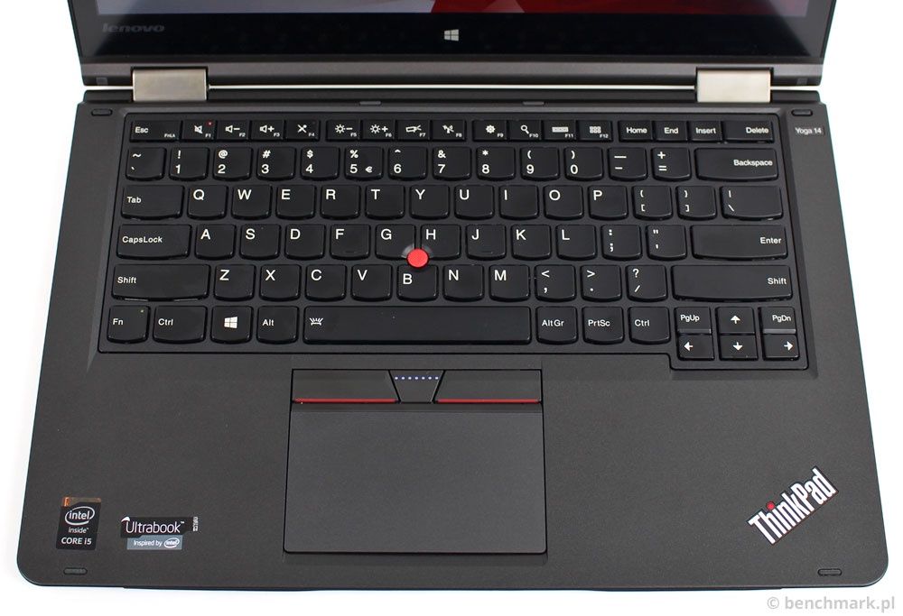 Lenovo ThinkPad Yoga 14 klawiatura