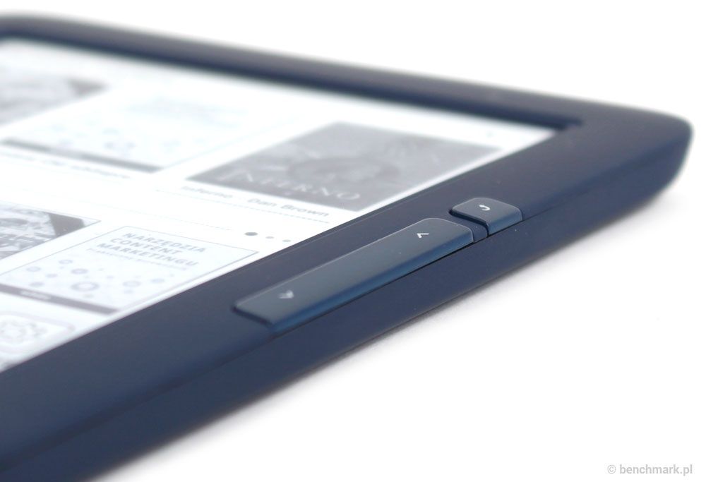 InkBook Onyx przyciski zmiany stron