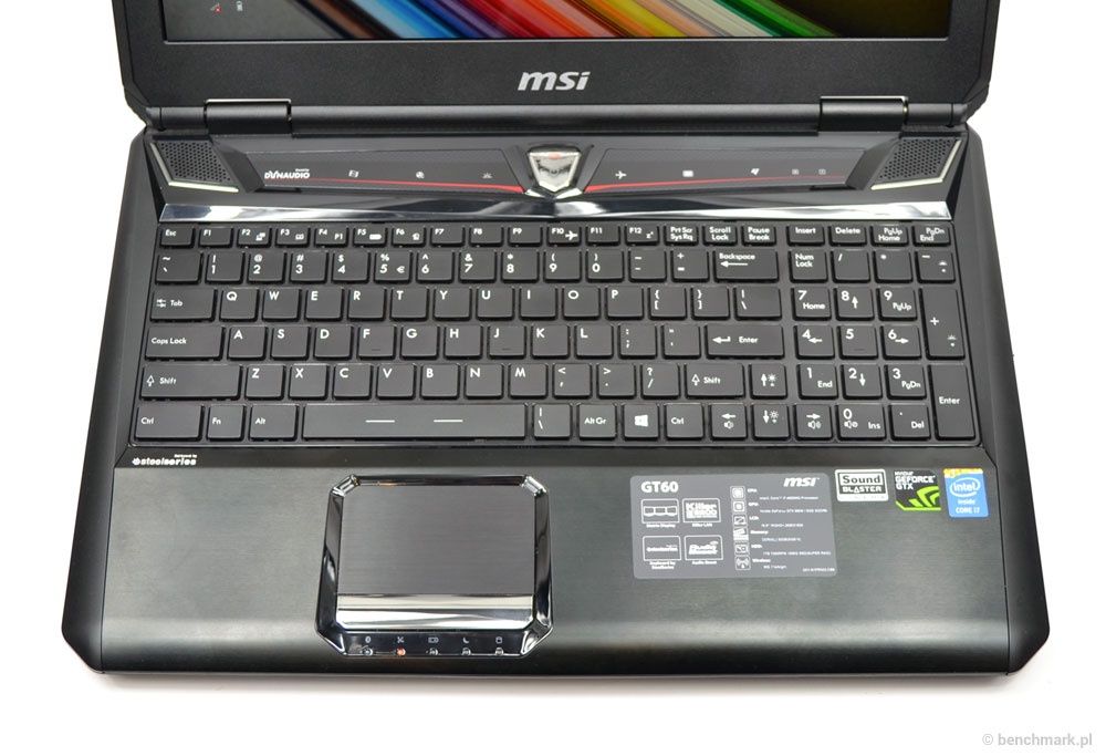 MSI GT60 klawiatura