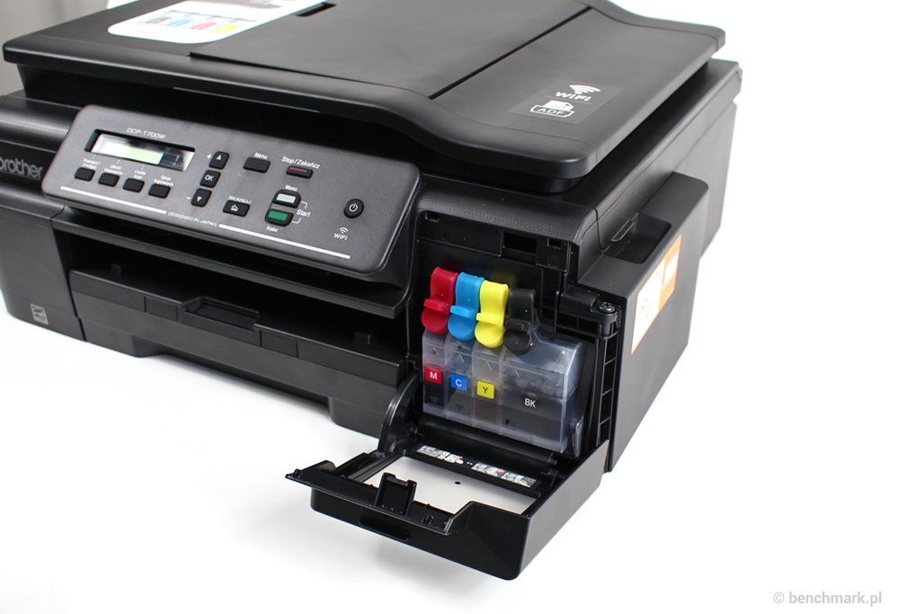 Brother DCP-T700W pojemniki na tusz