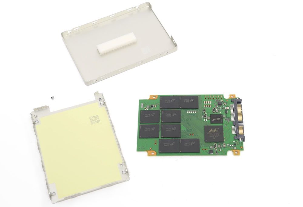 Crucial MX200&nbsp;250 i 500 GB – wnętrze