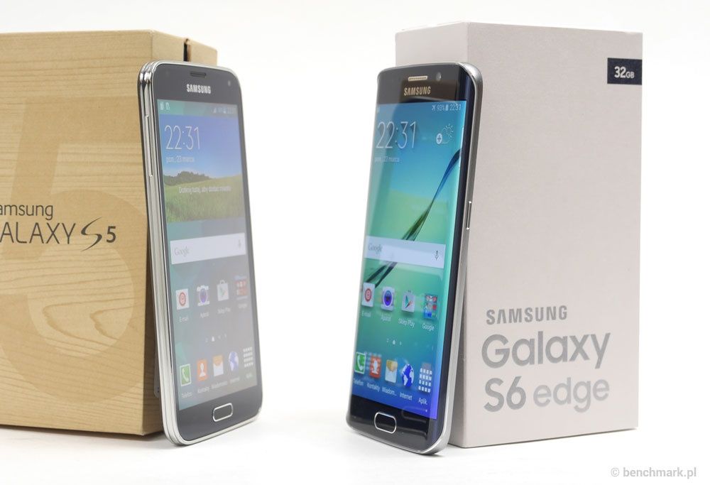 Samsung Galaxy S6 Edge porównanie z S5