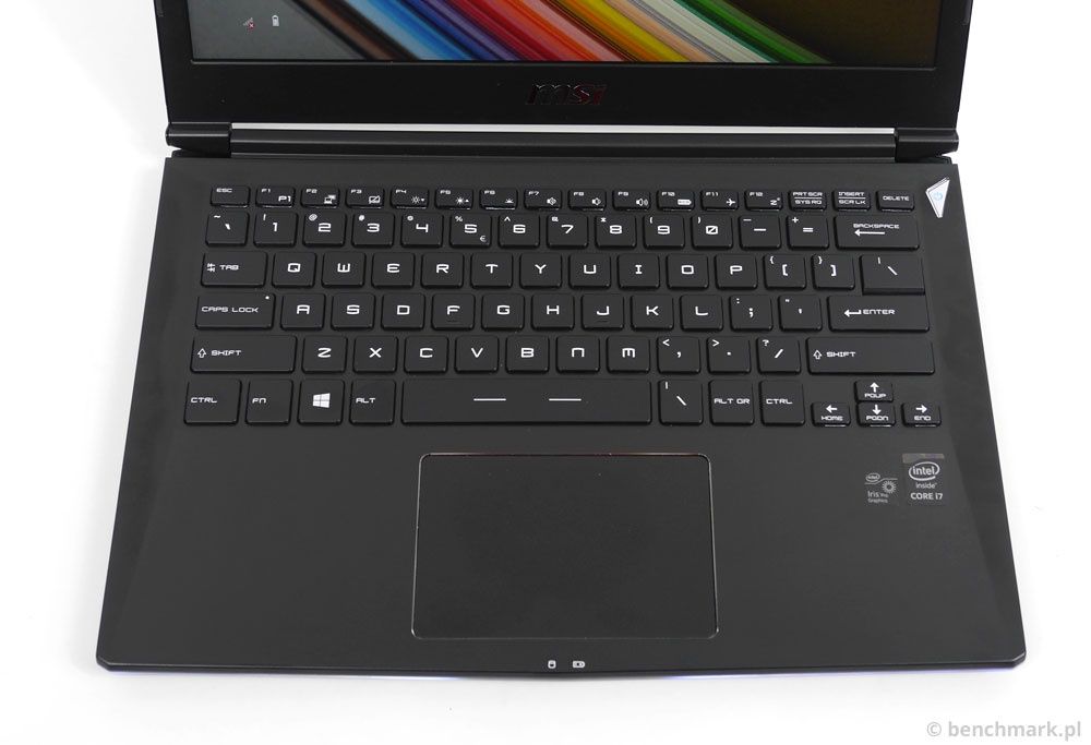 MSI GS30 Shadow klawiatura