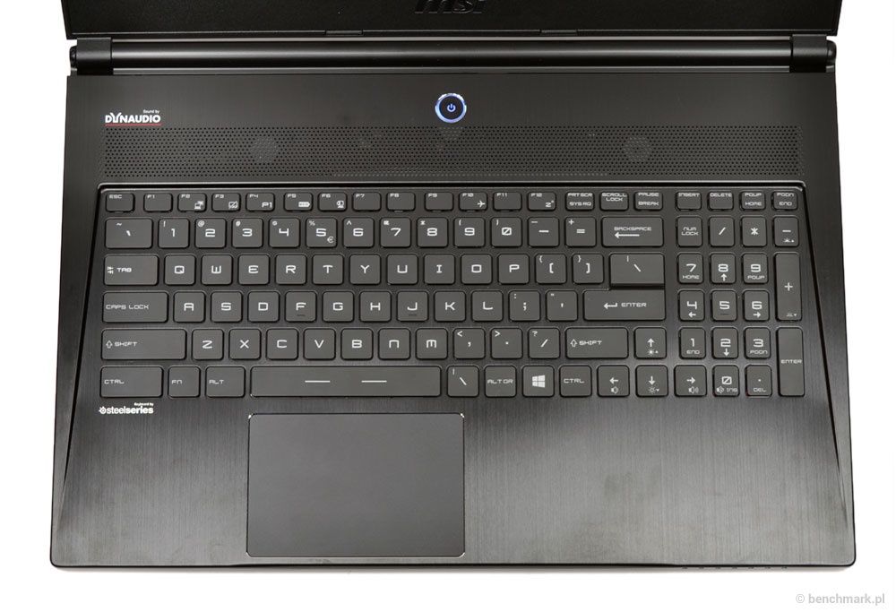 MSI GS60 klawiatura