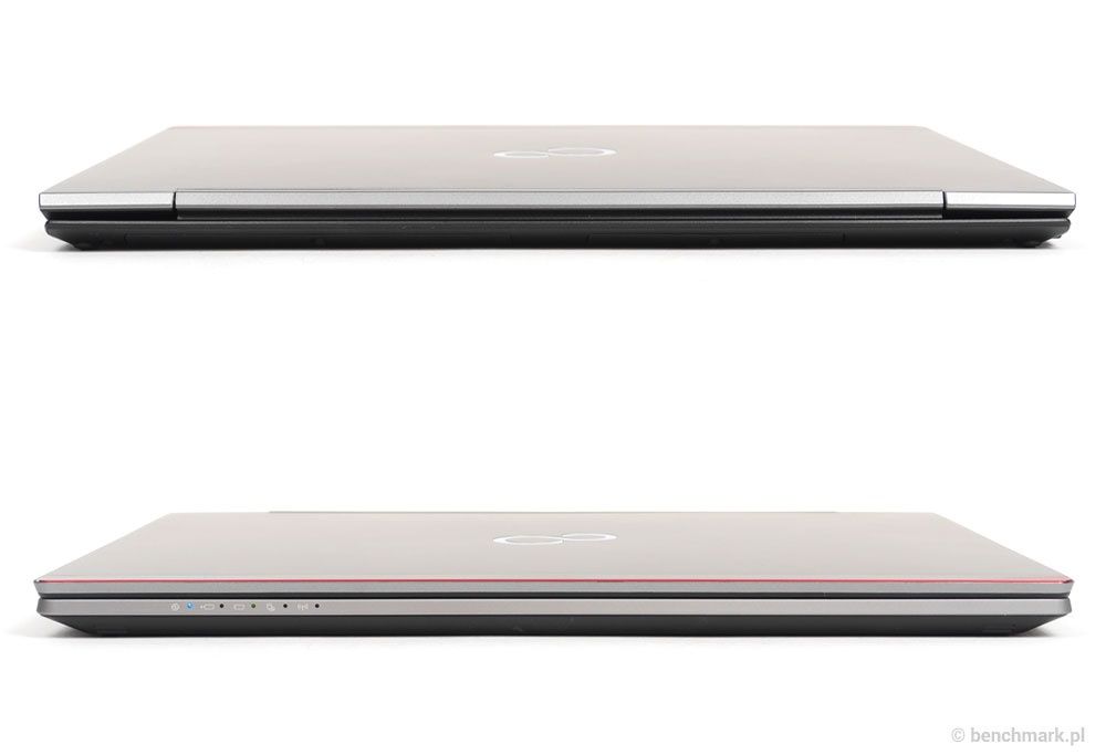 Fujitsu Lifebook U745 przód i tył
