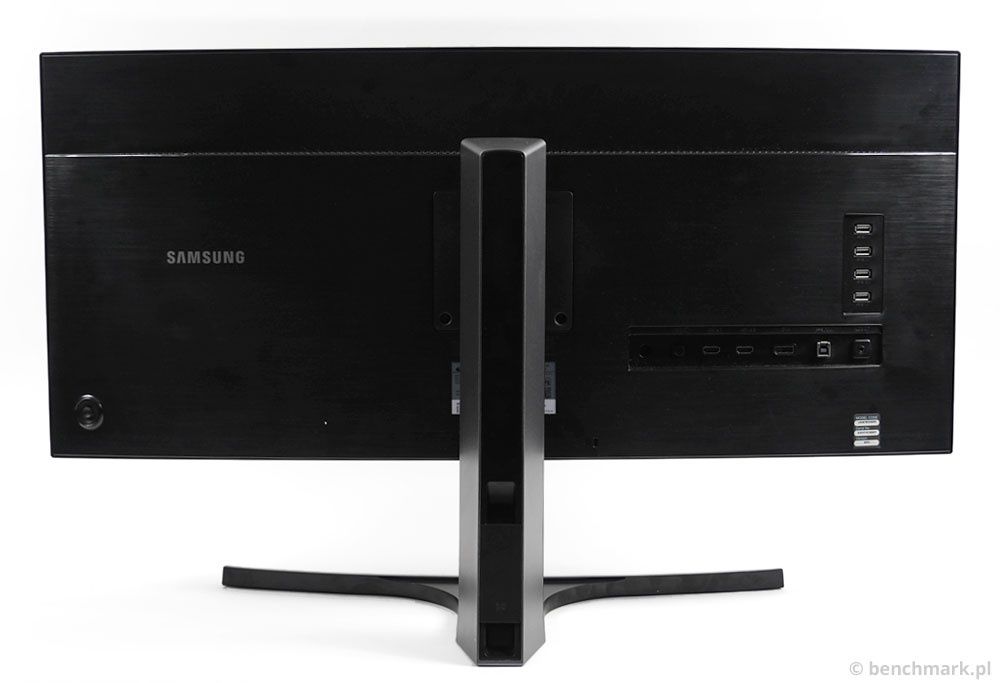 Samsung S34E790C tył obudowy