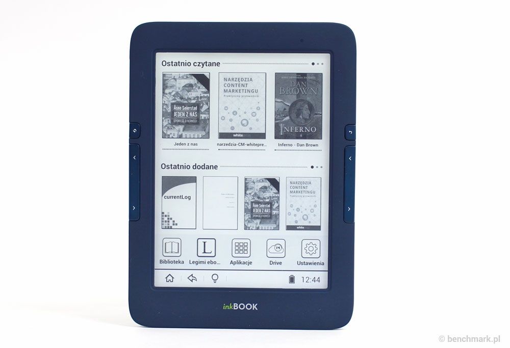 InkBook Onyx ekran główny