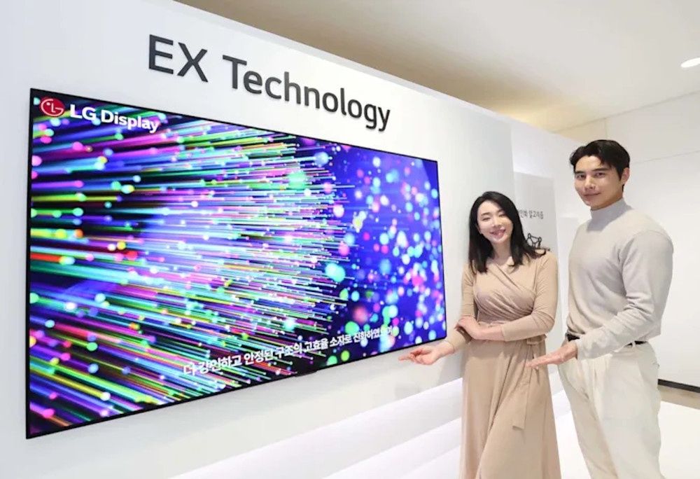 LG OLED EX technologia