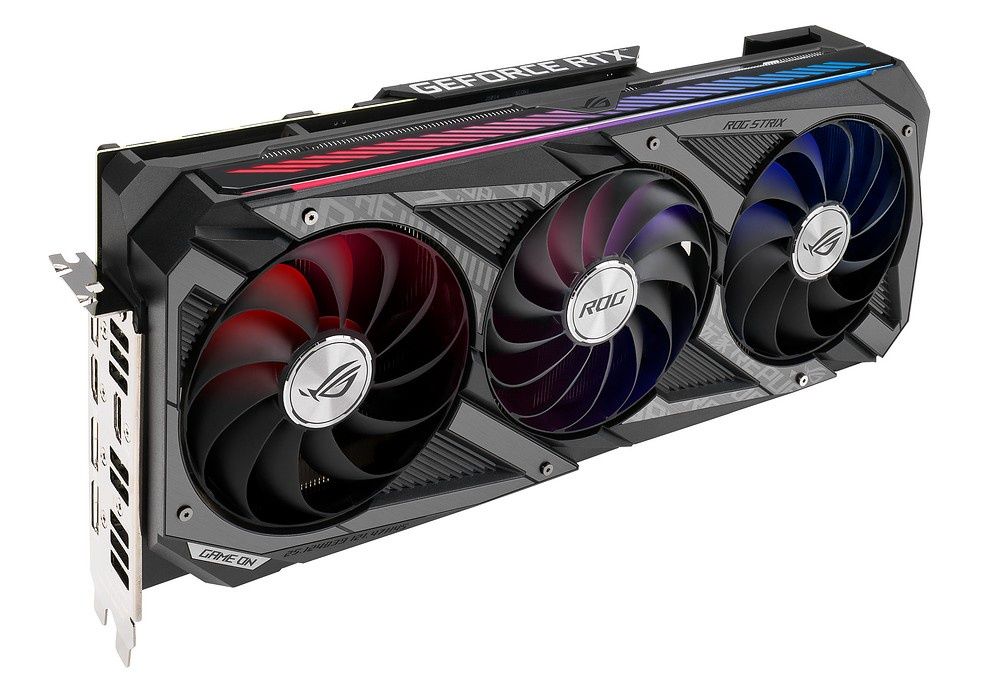 ASUS ROG STRIX GeForce RTX 3070 OC - solidna, ale cicha