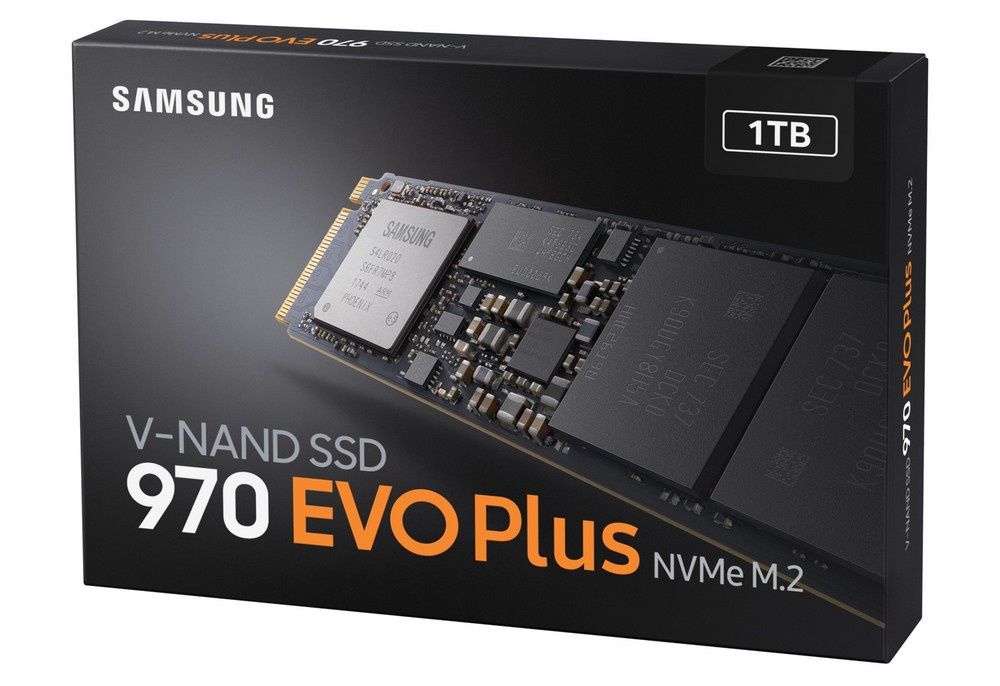 Samsung SSD 970 EVO Plus o pojemności 1 TB