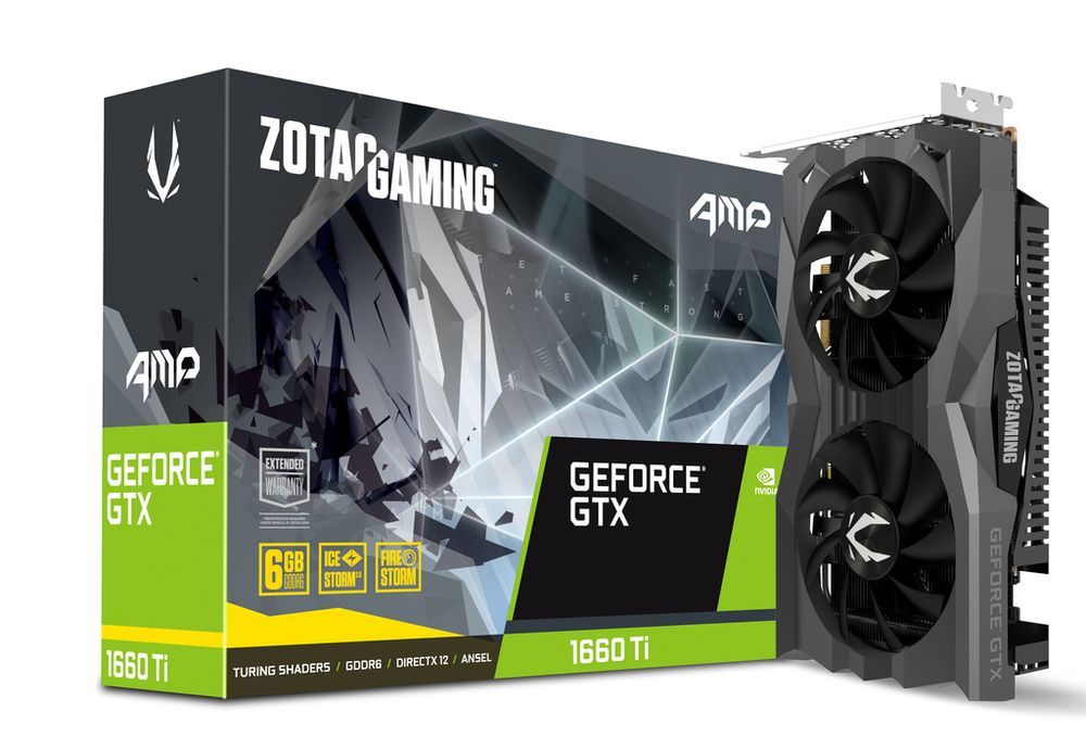 Zotac GeForce GTX 1660 Ti AMP 6GB GDDR6