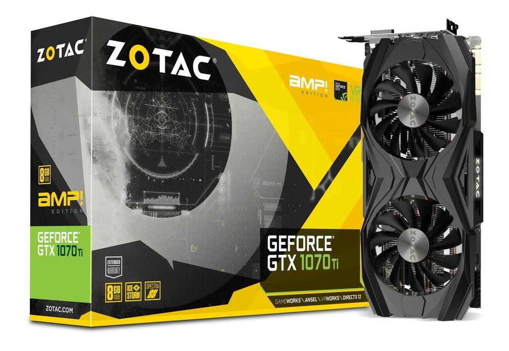 Zotac GeForce GTX 1070 Ti AMP Edition