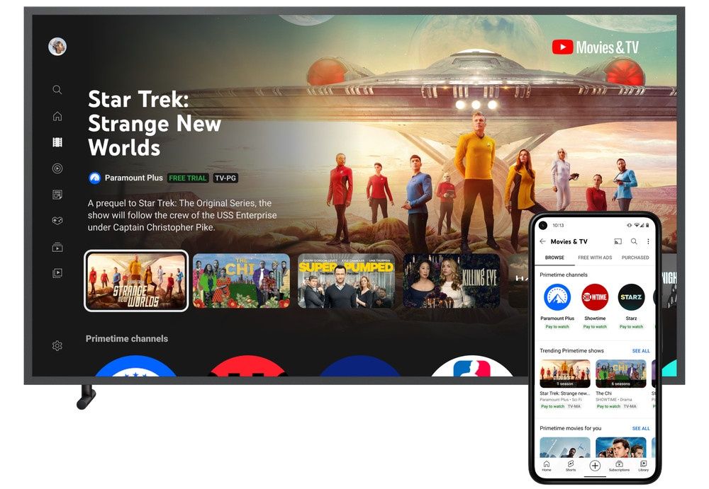 YouTube Primetime Channels