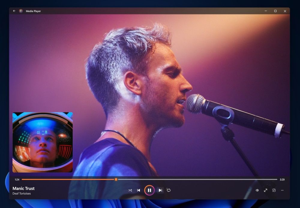 Media Player odtwarzanie