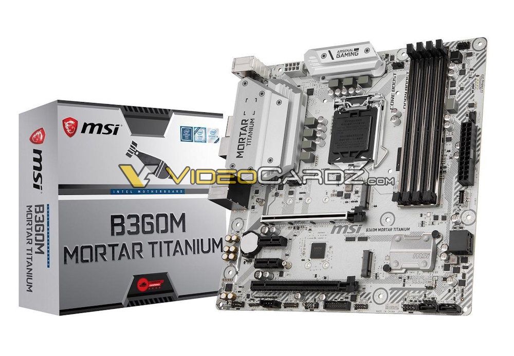 MSI B360M Mortar Titanium