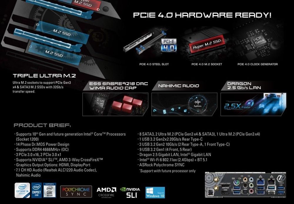 ASRock - zgodność z PCI-Express 4.0