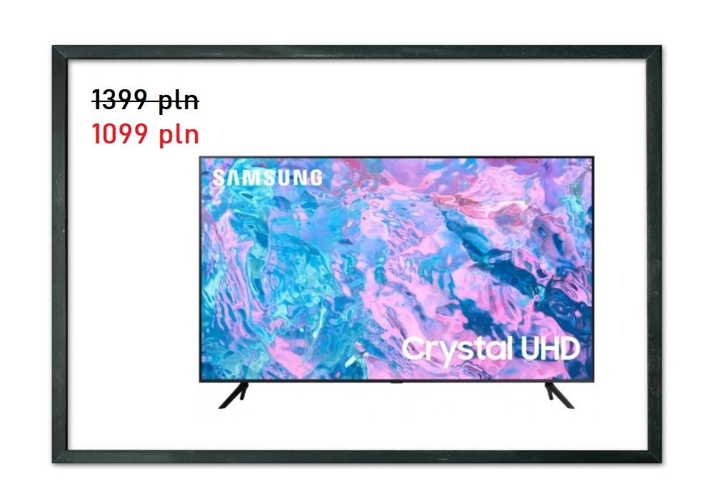 Promocja na TV Samsung 43 cale
