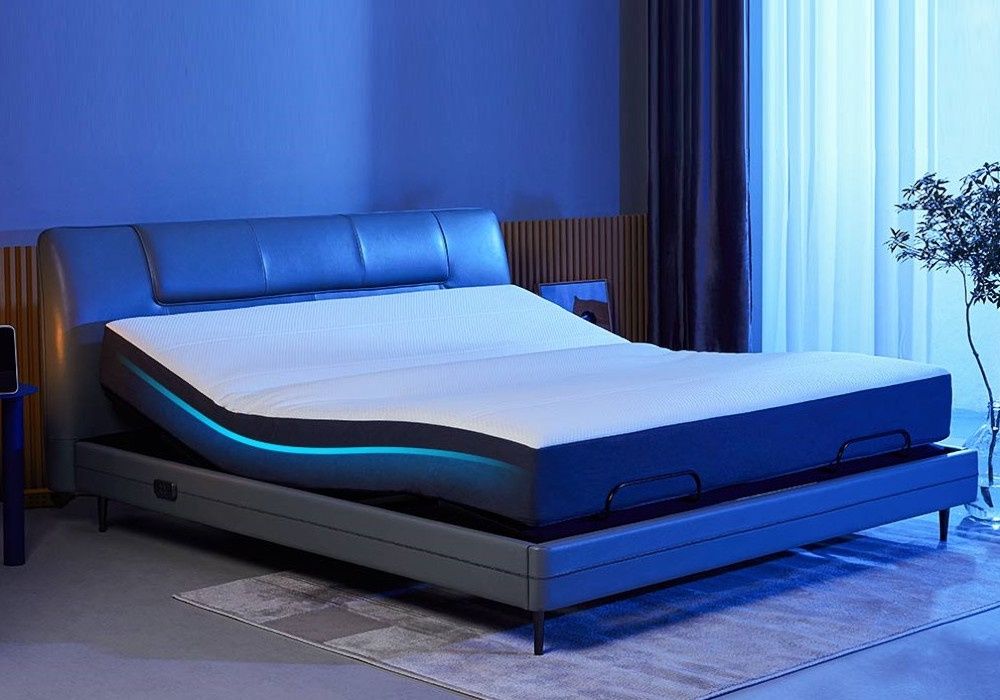8H Feel Leather Smart Electric Bed X Pro wygląd