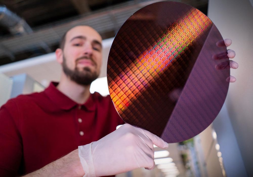 Intel - wafel krzemowy