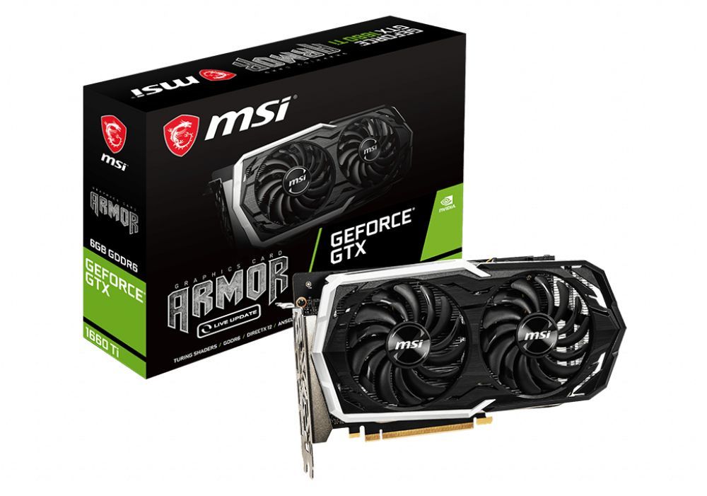 MSI GeForce GTX 1660 Ti Armor OC 6G