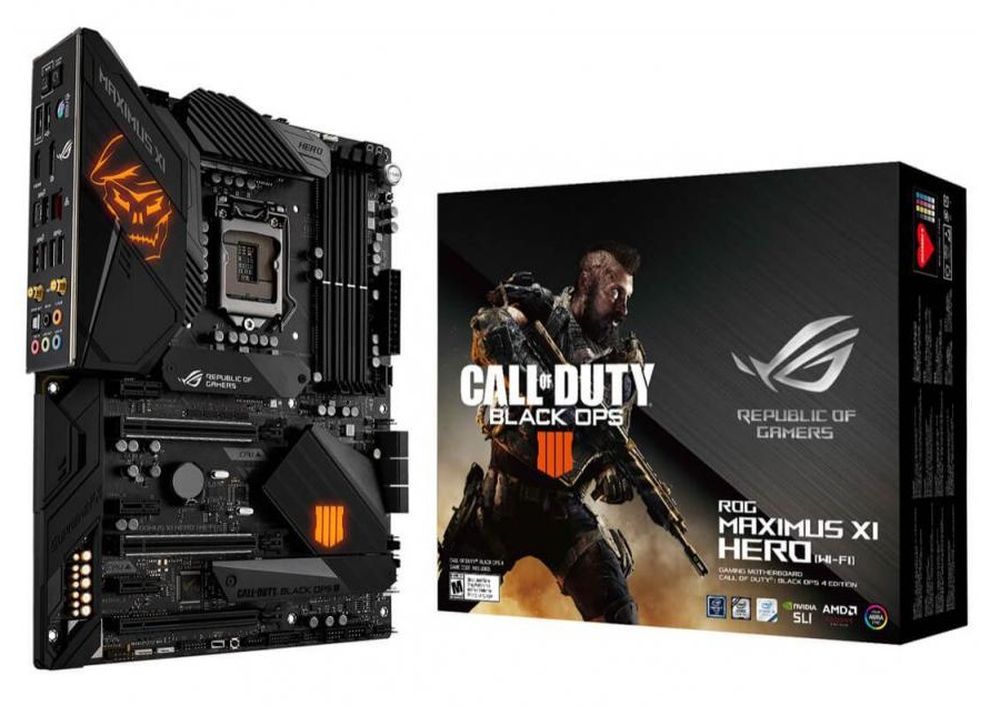 ASUS ROG Maximus XI Hero (WiFi) Call of Duty Black Ops 4 Edition