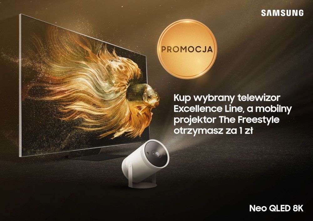 promocja Samsung telewizor plus projektor