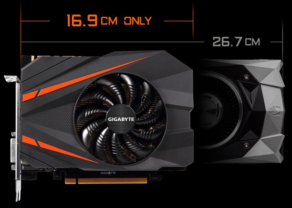 Gigabyte GeForce GTX 1080 Mini ITX 8G