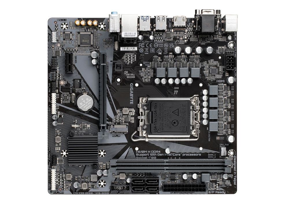 Gigabyte H610M H DDR4