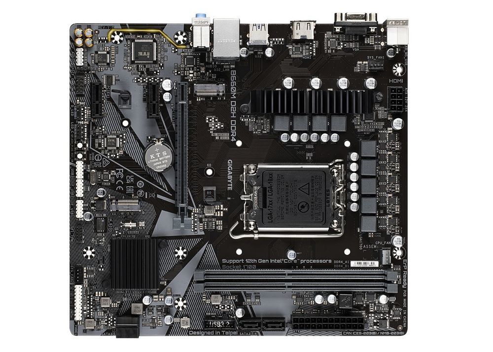 Gigabyte B660M D2H DDR4