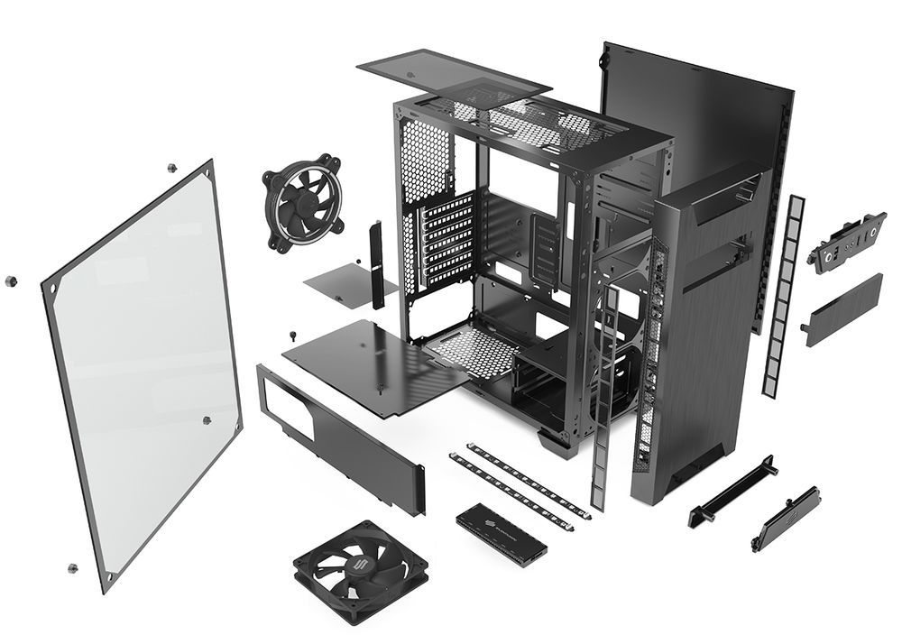 SilentiumPC Armis AR3 TG RGB