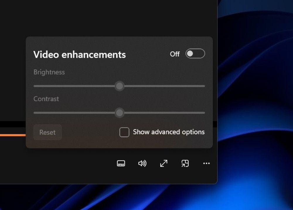 Media Player opcje