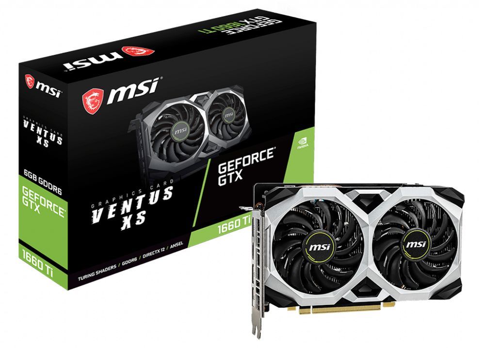 MSI GeForce GTX 1660 Ti Ventus XS 6G
