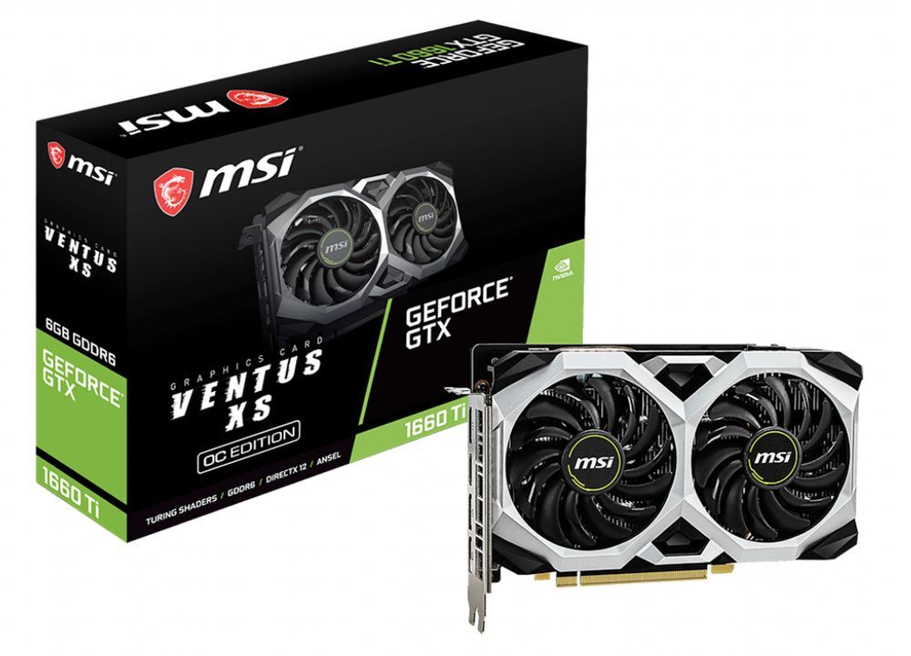 MSI GeForce GTX 1660 Ti Ventus XS OC 6G