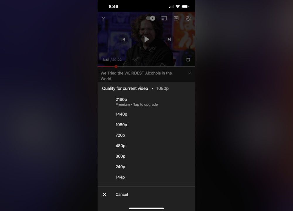 youtube 4k premium