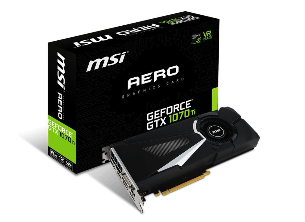 MSI GeForce GTX 1070 Ti AERO 8G