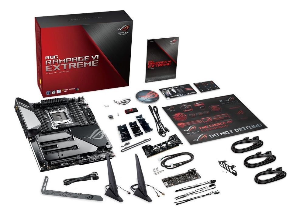 ASUS ROG Rampage VI Extreme - wyposażenie