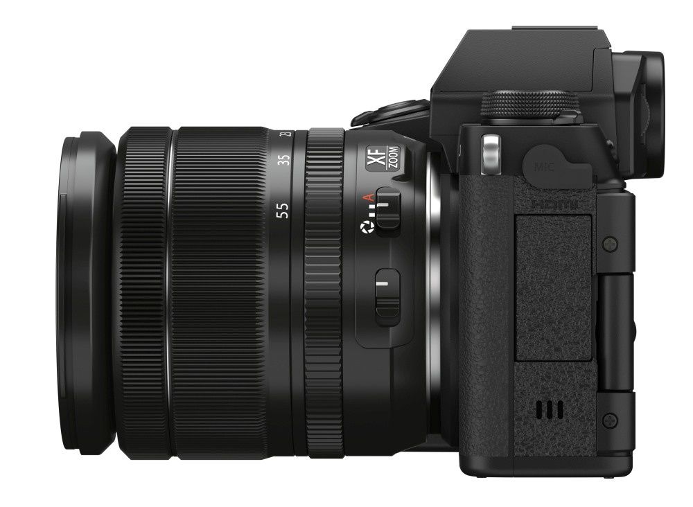 Fujifilm X-S10 bok złącza